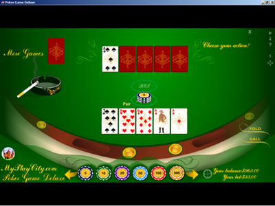 Play Poker Game Free Online