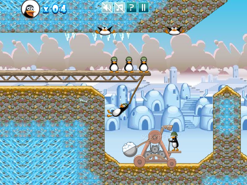 Crazy Penguin الاصدار الجديد لعبة